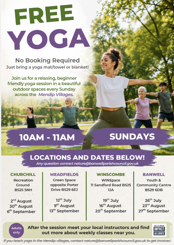 Free Outdoor Yoga, Sundays 10am - 11:00am