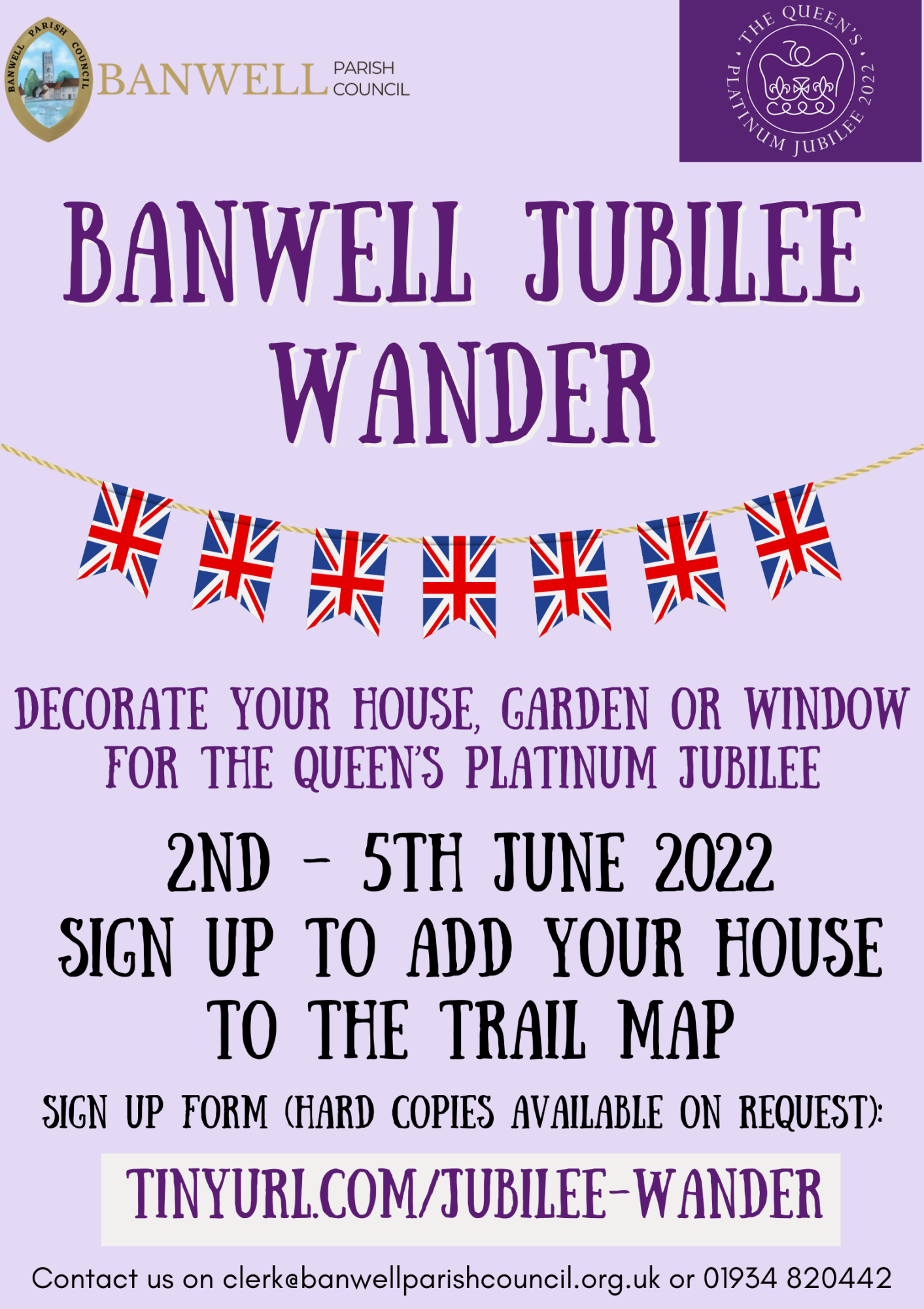 Jubilee wander poster